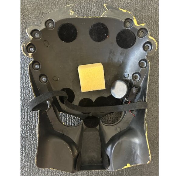 Predator Movie Game Halloween Costume 5V LED Light Up White Glowing Face Mask - Picture 5 of 5